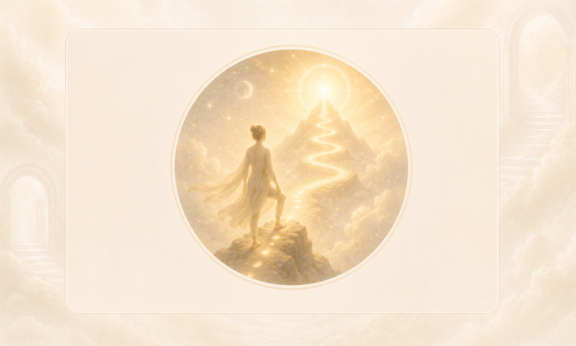 Dream path illustration for lucid dreaming goals