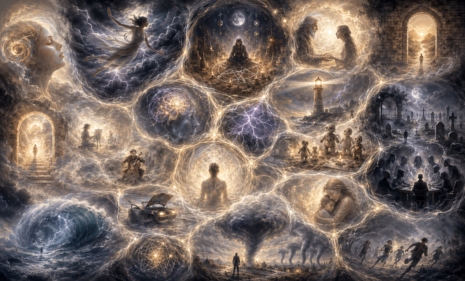 Dream navigation illustration
